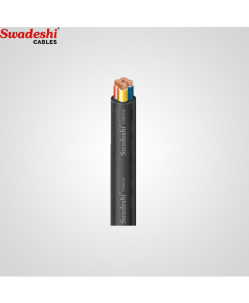 Swadeshi 25 mm² 196/.40 mm 5 Core Flexible Cable (Pack of 100 m)