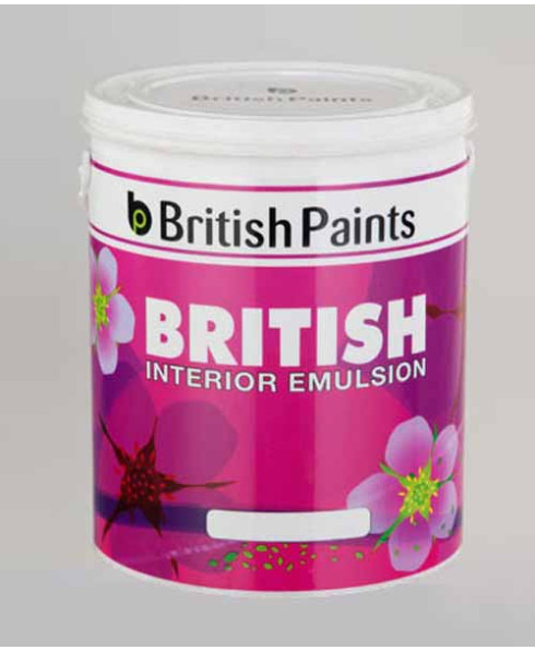 British Paints British Interior Emulsion GR-I Super White (20 Ltr.)