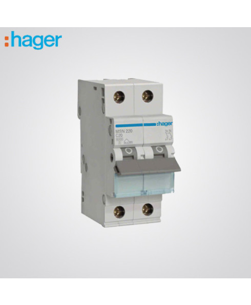 Buy Hager 2 Pole 63a Mcb Ncn263n Industrykart Com