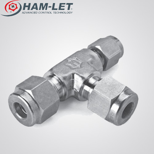 1/2 Tube Union Tee Compression Fitting (316 Stainless Steel)