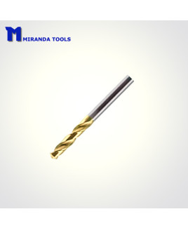 Miranda 7.5 mm Straight Shank TIALN Coated Stub Series Solid Carbide Drill-2075SS